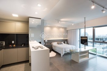 apartment em Avenida Borges de Medeiros, Praia de Belas - Porto Alegre - RS