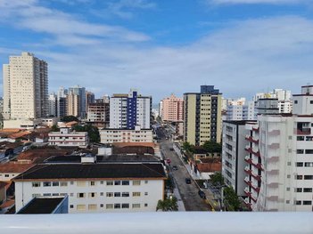 apartment em Avenida Presidente Kennedy, Guilhermina - Praia Grande - SP