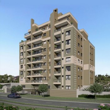 apartment em Rua Guaratuba, Ahú - Curitiba - PR