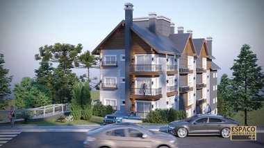 apartment em Rua Emilio Leobet, Avenida Central - Gramado - RS