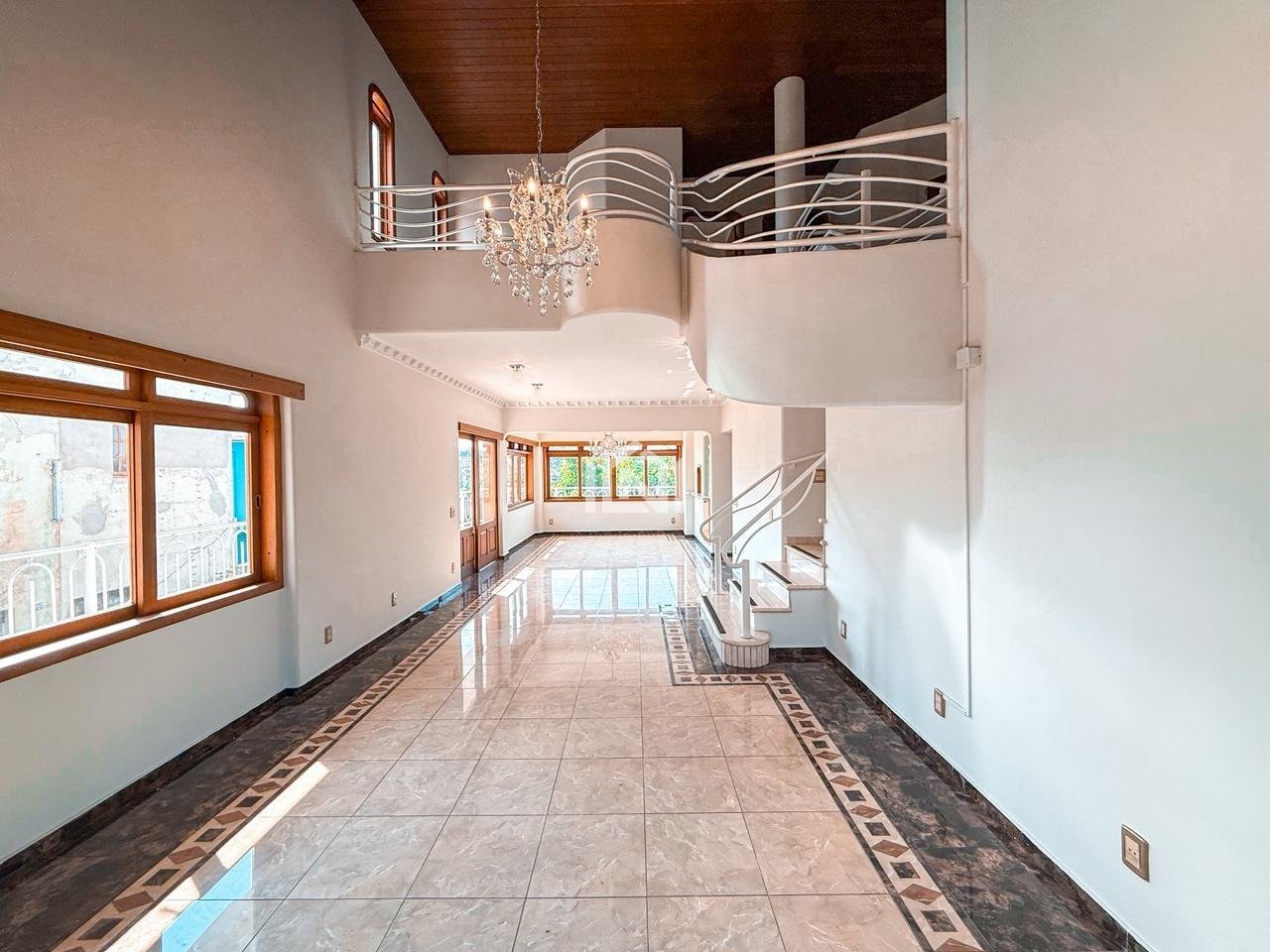 casa para locacao no condominio residencial jardim da gloria - sala de estar com lareira