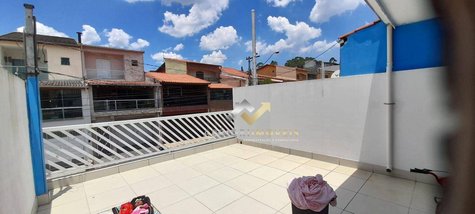 house em Rua Pinto Aleixo, Parque Gerassi - Santo André - SP