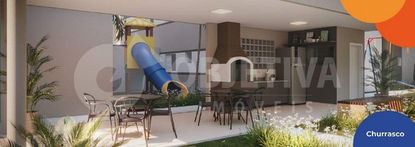 apartment em Avenida Dóris Greco Candeloro, Loteamento Monte Hebron - Uberlândia - MG