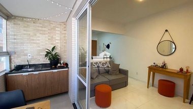 apartment em Rua Itararé, Guilhermina - Praia Grande - SP