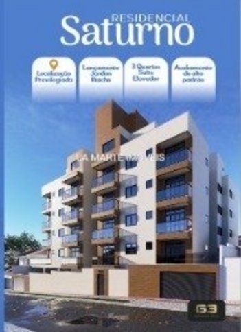 apartment em Rua Saturno, Jardim Riacho das Pedras - Contagem - MG