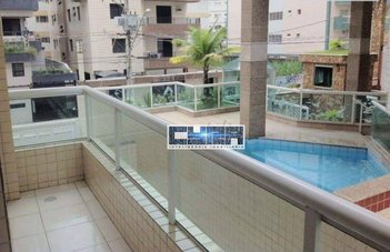 apartment em Rua México, Guilhermina - Praia Grande - SP