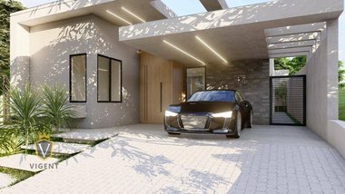 house em Via Paulo Leone, Residencial Santa Helena - Itupeva - SP