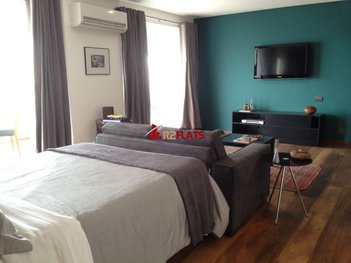 apartment em Rua Sansão Alves dos Santos, Cidade Monções - São Paulo - SP