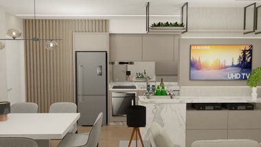 apartment em Rua Comendador Macedo, Centro - Curitiba - PR