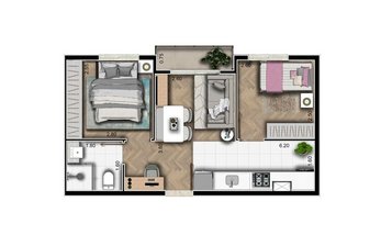 apartment em Rua Ângelo Preto, Jardim Regina - São Paulo - SP