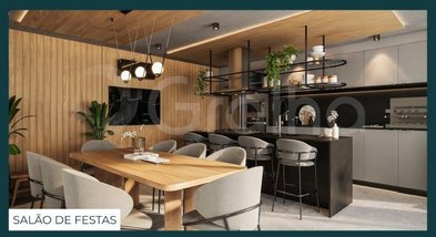 apartment em Avenida dos Lagos, Pedra Branca - Palhoça - SC