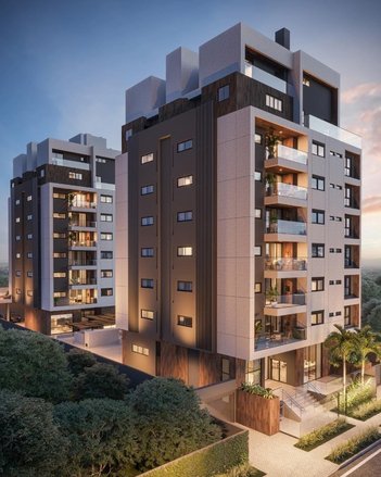 apartment em Rua José de Alencar, Alto da Rua XV - Curitiba - PR