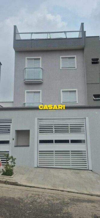 apartment em Rua Senador Vergueiro, Vila Scarpelli - Santo André - SP