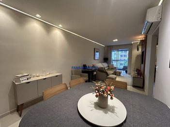 apartment em Avenida Doutor Bernardino de Campos, Gonzaga - Santos - SP