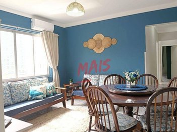 apartment em Avenida Doutor Bernardino de Campos, Gonzaga - Santos - SP