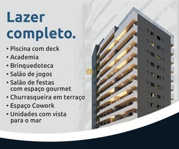 apartment em Rua Henrique Dias, Aviação - Praia Grande - SP