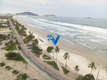 apartment em Rua Sílvio Daige, Enseada - Guarujá - SP