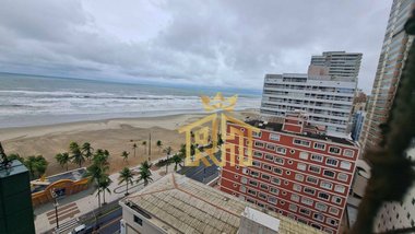 apartment em Rua Bartolomeu Dias, Aviação - Praia Grande - SP