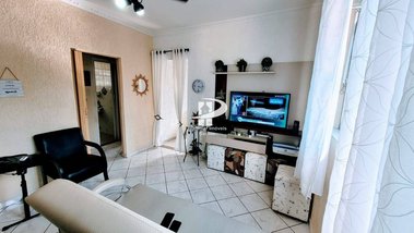 apartment em Rua Alfredo Albertini, Marapé - Santos - SP