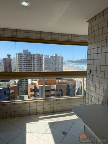 apartment em Avenida Carlos Martiniano de Andrade Bittencourt, Aviação - Praia Grande - SP