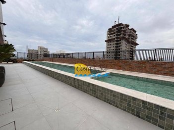 apartment em Rua Vasco da Gama, Aviação - Praia Grande - SP