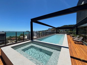 apartment em Rua Francisco Gouveia, Jurerê - Florianópolis - SC