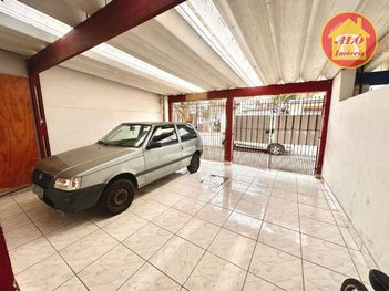 house em Rua Joaquim Teixeira de Carvalho, Canto do Forte - Praia Grande - SP