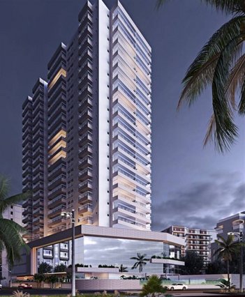 apartment em Rua Oreste Borloni, Caiçara - Praia Grande - SP