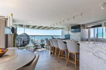 apartment em Delfim Mário Pádua Peixoto, Praia Brava de Itajaí - Itajaí - SC