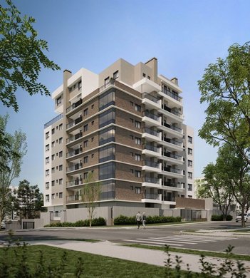 apartment em Rua Guaratuba, Ahú - Curitiba - PR