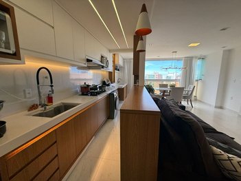 apartment em Avenida Atlântica, Praia do Morro - Guarapari - ES