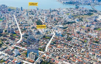 apartment em Rua Joaquim Nabuco, Capoeiras - Florianópolis - SC