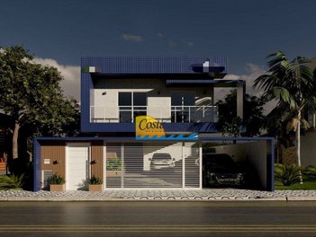 house em Rua Sérgio Paulo Freddi, Ocian - Praia Grande - SP