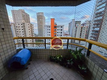 apartment em Rua Ophélia Caccetari Reis, Aviação - Praia Grande - SP