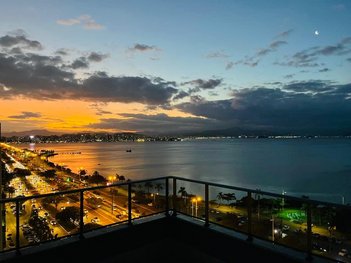 apartment em Avenida Jornalista Rubens de Arruda Ramos, Centro - Florianópolis - SC