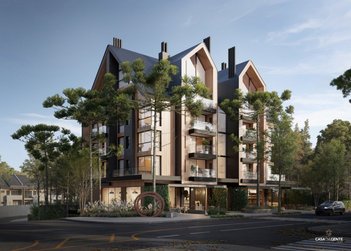 apartment em Avenida das Hortênsias, Centro - Gramado - RS
