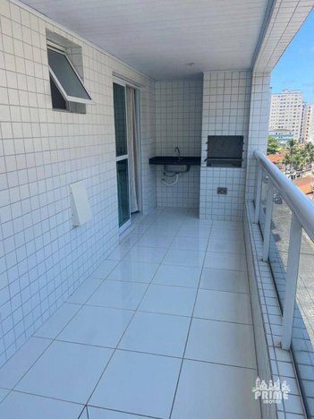 apartment em Rua Guimarães Rosa, Ocian - Praia Grande - SP