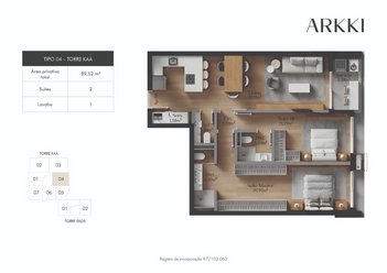 apartment em Rua Crispim Mira, Centro - Florianópolis - SC