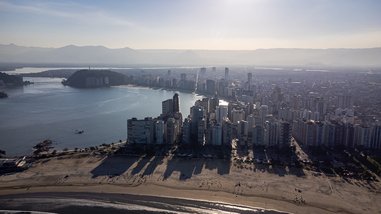 apartment em Avenida Manoel da Nóbrega, Itararé - São Vicente - SP