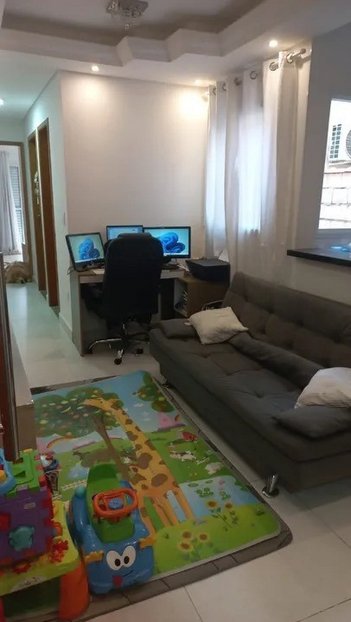 apartment em Rua Grã-Bretanha, Vila Príncipe de Gales - Santo André - SP