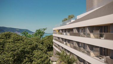 apartment em Servidão Apolinário D'Avila, Coqueiros - Florianópolis - SC