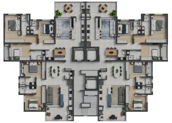 apartment em Avenida Sete de Setembro, Fazenda - Itajaí - SC