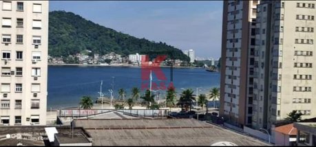 apartment em Rua Benedito Calixto, Centro - São Vicente - SP