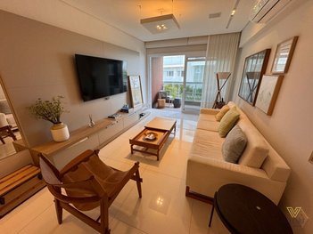 apartment em Rua das Piraúnas, Jurerê Internacional - Florianópolis - SC