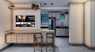 apartment em Rua Zenite, Caiçara-Adelaide - Belo Horizonte - MG
