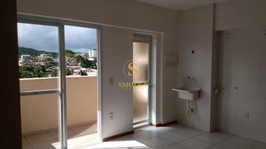 apartment em Rua Alcebíades Vidal de Souza, Serraria - São José - SC
