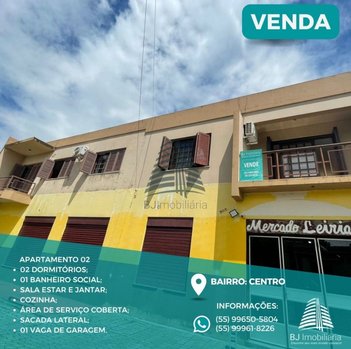 apartment em Rua Marechal Deodoro, Centro - Santiago - RS