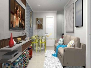 apartment em Rua do Contorno, Campestre - Santo André - SP