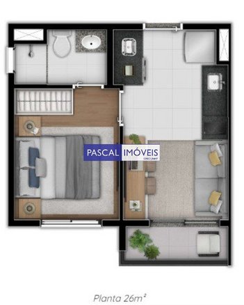 apartment em Rua Alvorada, Vila Olímpia - São Paulo - SP