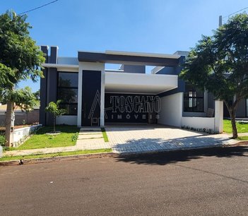 house em Avenida Olien Biancardi, Residencial Campos de Piemonte - Araraquara - SP